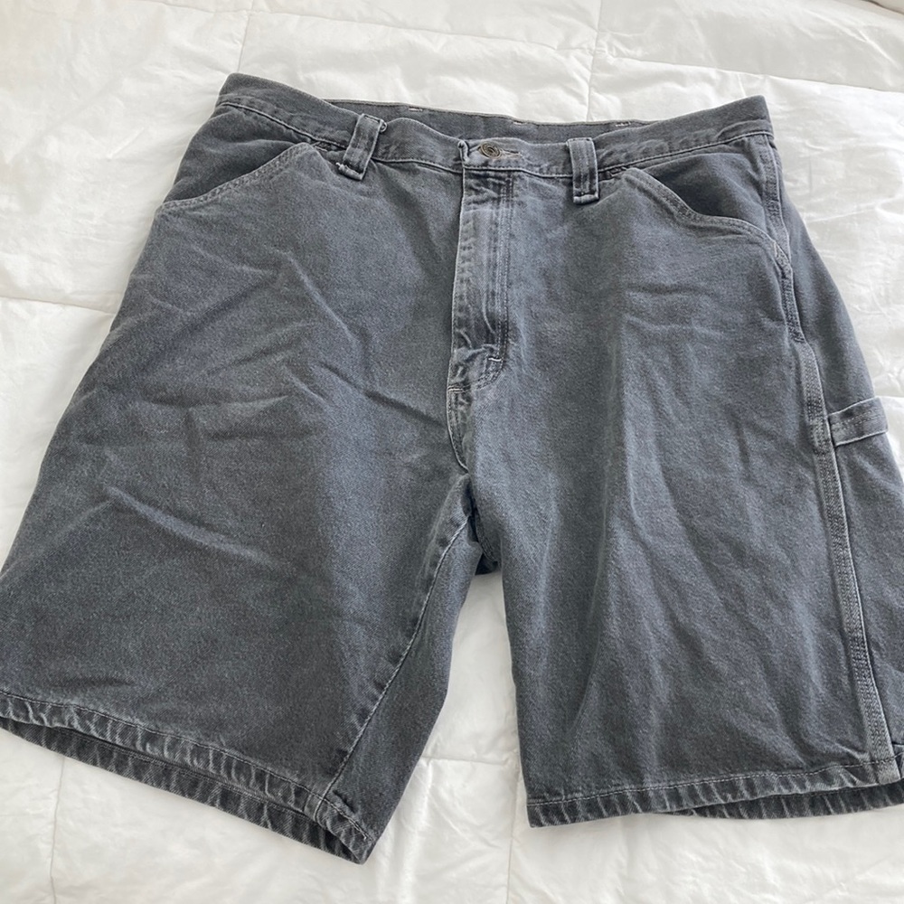 Charcoal Wrangler Jean Shorts